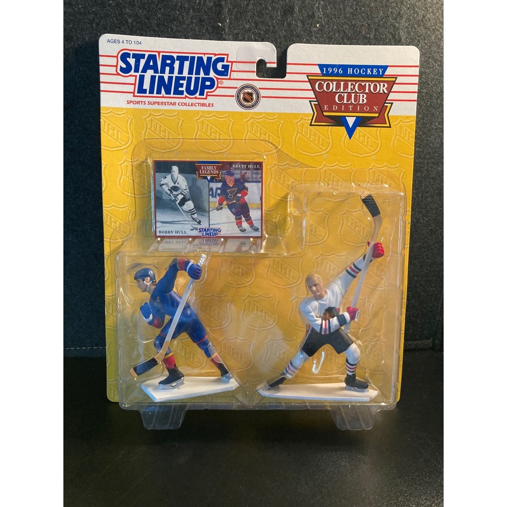 Starting Lineup 1996 Hockey Collector Club Family Legends Bobby & Brett Hull NHL